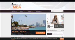 Desktop Screenshot of accessmba.com